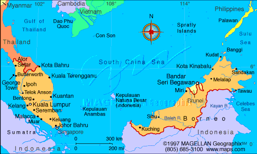 Mon voyage a débuté à Kuala Lumpur, pour aller ensuite sur l'île de Penang, puis dans le Sarawak sur lîle de Bornéo, pour se terminer à Cherating sur la cote occidentale près de Kuantan.